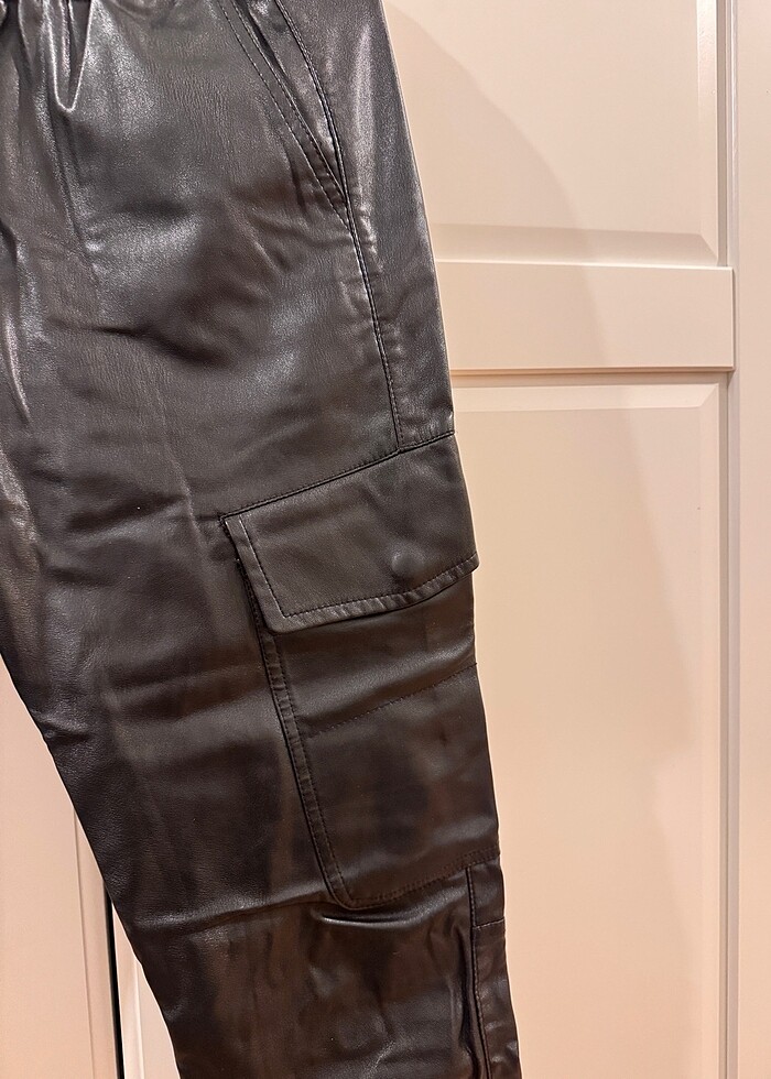 Zara deri pantolon - Görsel 2