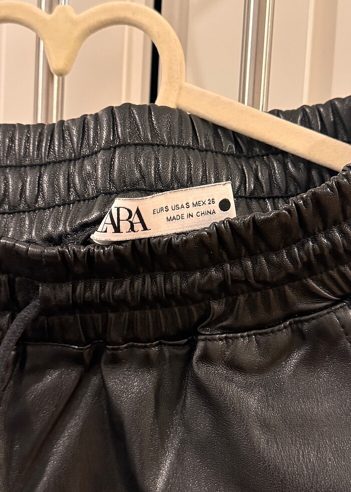 Zara deri pantolon - Görsel 3