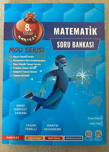 Nartest 8. Sınıf Matematik Soru Bankası Mod Serisi