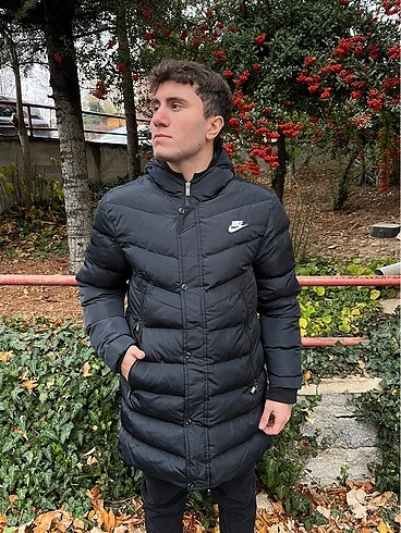 NIKE Uzun Mont Parka Black Sınırlı Sayı