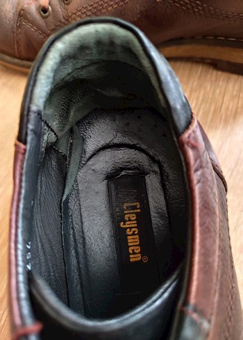 Kahverengi Deri Erkek Klasik Ayakkabı - Görsel 3