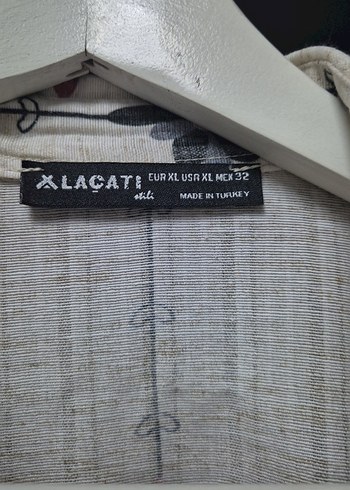 xl Beden Bohem Desenli Düğmeli Kadın Gömlek