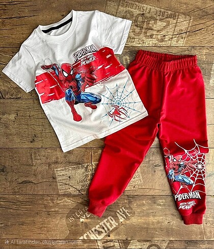 Spiderman Erkek Eşofman Takım