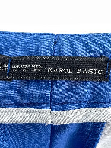 s Beden mavi Renk Vintage Love Kumaş Pantolon %70 İndirimli.