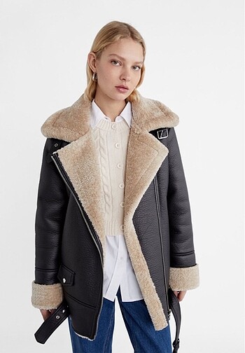 Stradivarius biker kaban