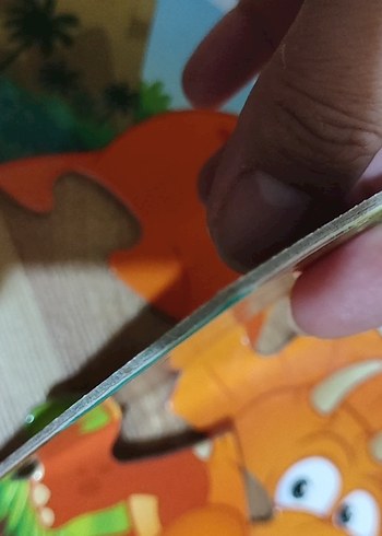 Sevimli Dinozorlar Mini 4 Parça Puzzle - Görsel 6