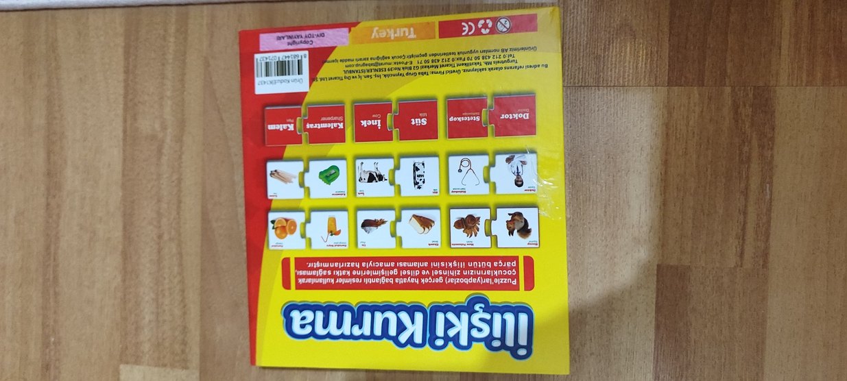 İlişki Kurma Eğlenceli Bulmacalar 60 Parça - Görsel 3