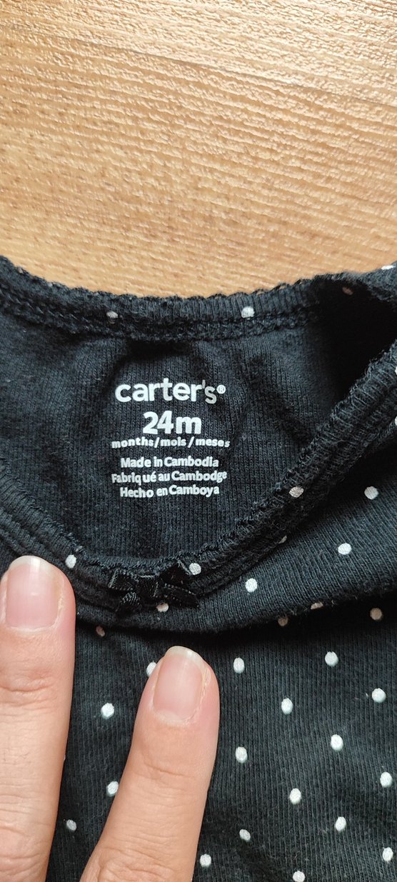 2 li Uzun Kollu Siyah Puantiyeli Bebek Body ve siyah beyazli - Görsel 4