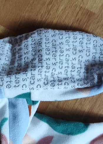 Carters Pastel Renkli Baskılı Bebek Kız Tulum Polar - Görsel 2