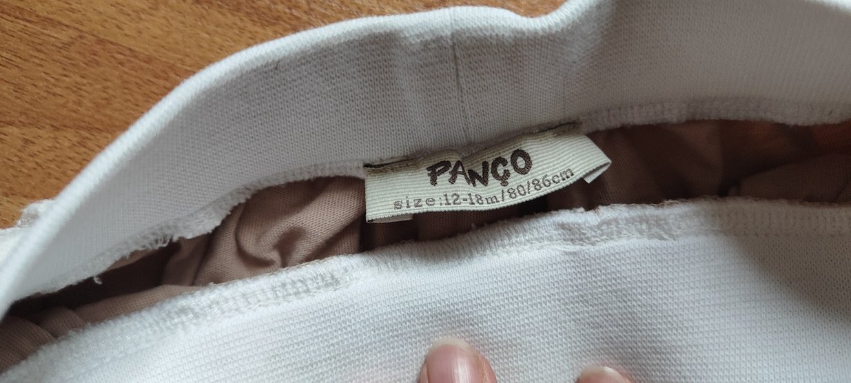 Panço Kız Bebek Kısa Kollu Nakışlı Bluz ve Dantelli Etek takim - Görsel 3