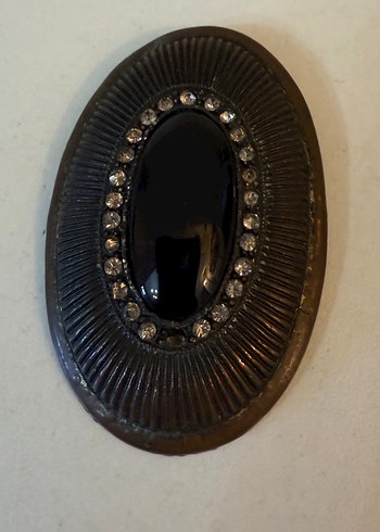 Siyah Gotik Vintage Kadın kolye ucu
