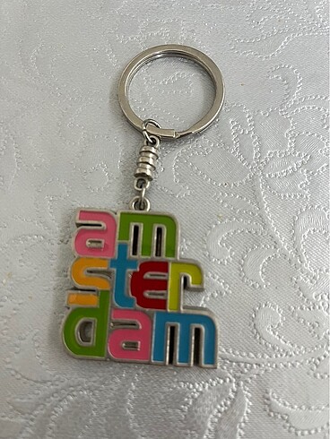 Amsterdam çelik anahtarlık #ülke #anahtarlık #kolleksiyon #hediy