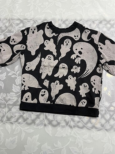 H&M marka 3-4 yaş sevimli hayalet sweet