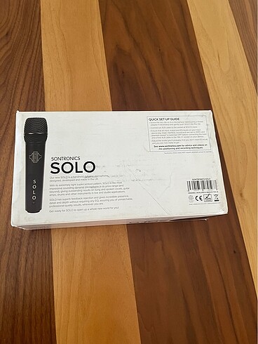 Sontronics solo mikrofone