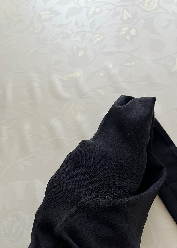 2 yaş için siyah kalın mus çorap ???? - Görsel 5