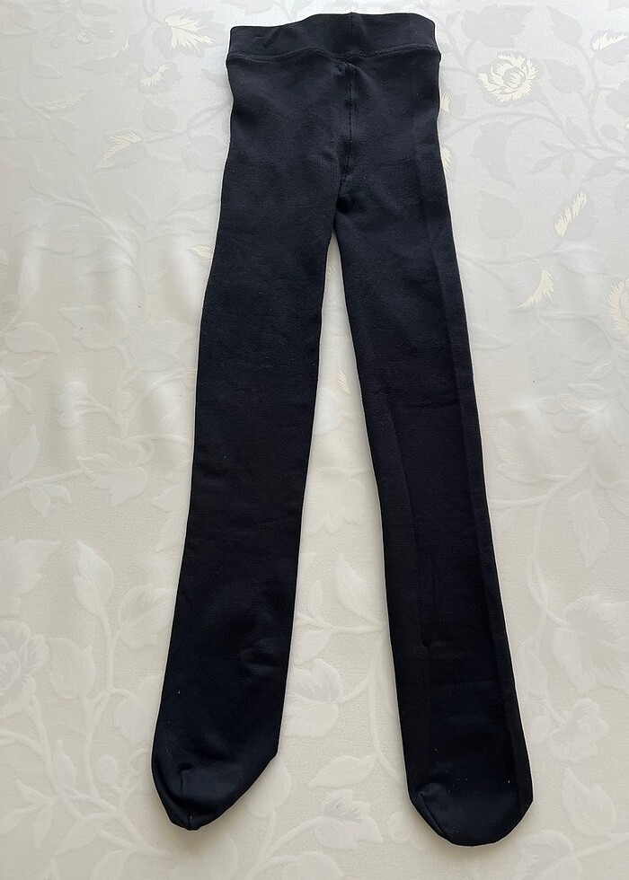 2 yaş için siyah kalın mus çorap ???? - Görsel 3