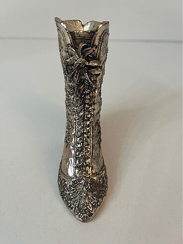 Beden 9 cm boyunda gümüş kaplama dekoratif ???? çizme