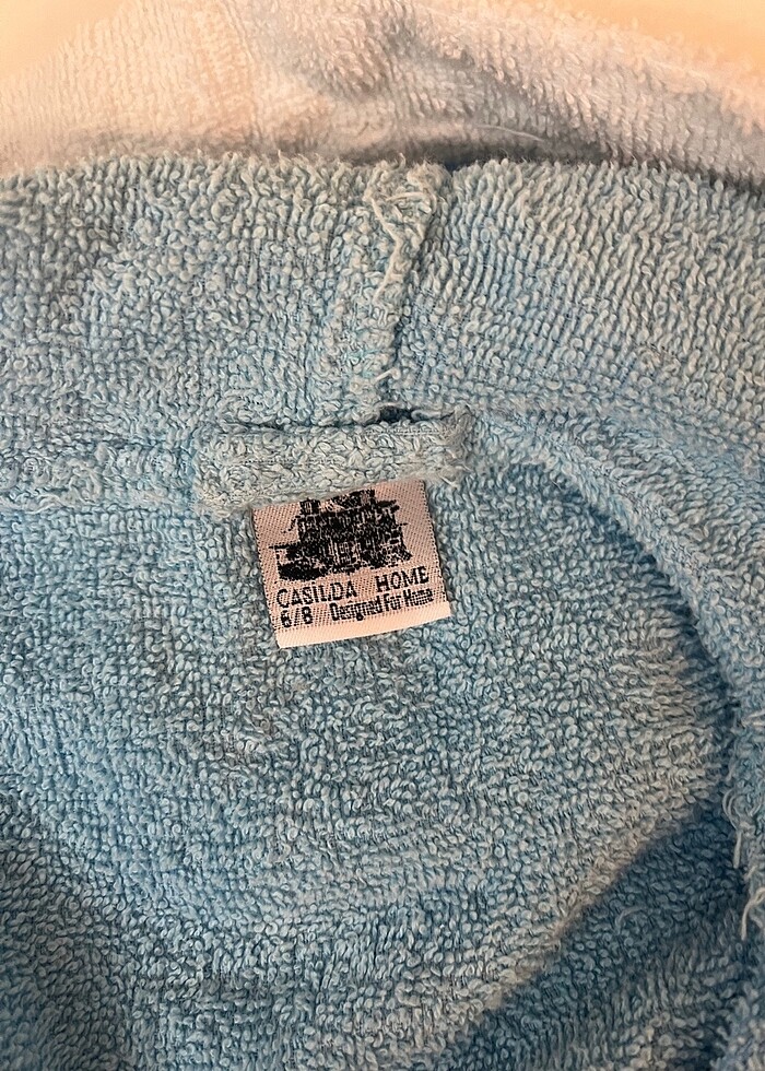 Casilda home marka 5-6 yaş bornoz - Görsel 3