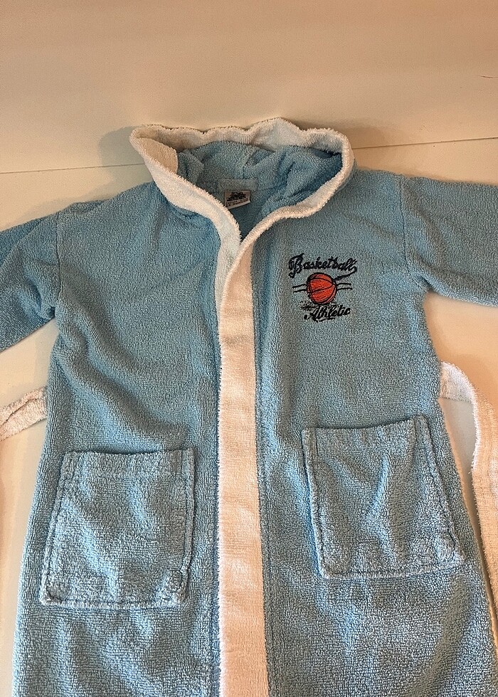 Casilda home marka 5-6 yaş bornoz - Görsel 4