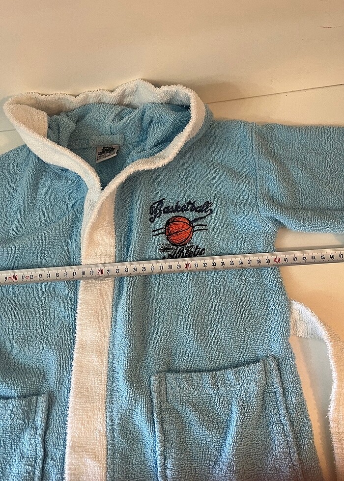 Casilda home marka 5-6 yaş bornoz - Görsel 5