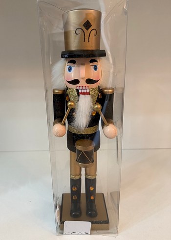 Altın ve Siyah renk fındıkkıran biblo - Görsel 2