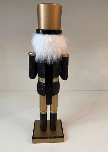 Altın ve Siyah renk fındıkkıran biblo - Görsel 4