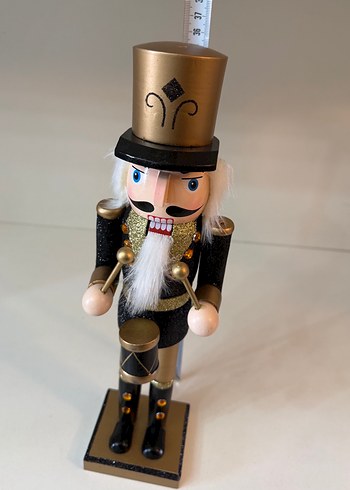 Altın ve Siyah renk fındıkkıran biblo - Görsel 5