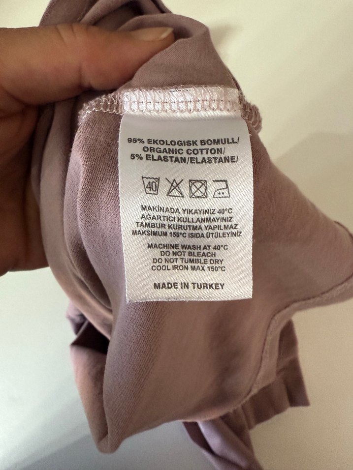 Kız Çocuk Pembe Basic Uzun Kollu Atlet - Görsel 5