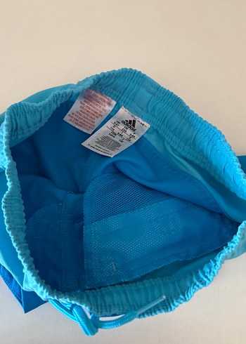 Erkek Çocuk Mavi Adidas Deniz Şortu - Görsel 3