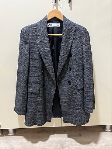 Zara Zara yün içerikli blazer ceket
