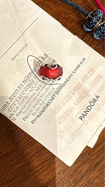 Beden kırmızı Renk Orijinal Pandora Kırmızı Murano
