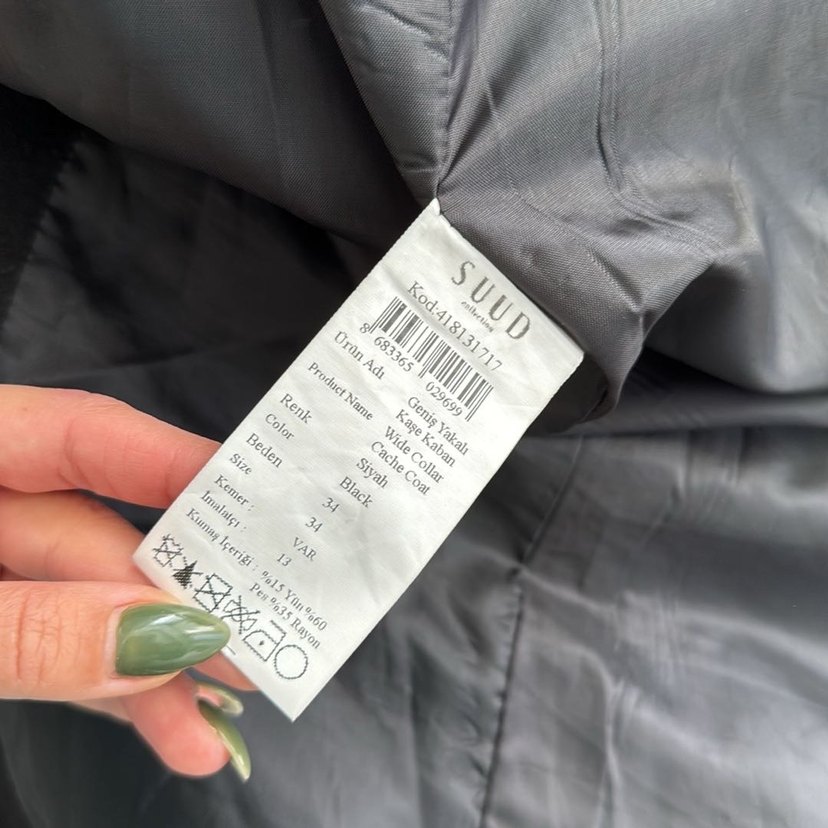 Suud Collection Uzun Kaban - Görsel 4