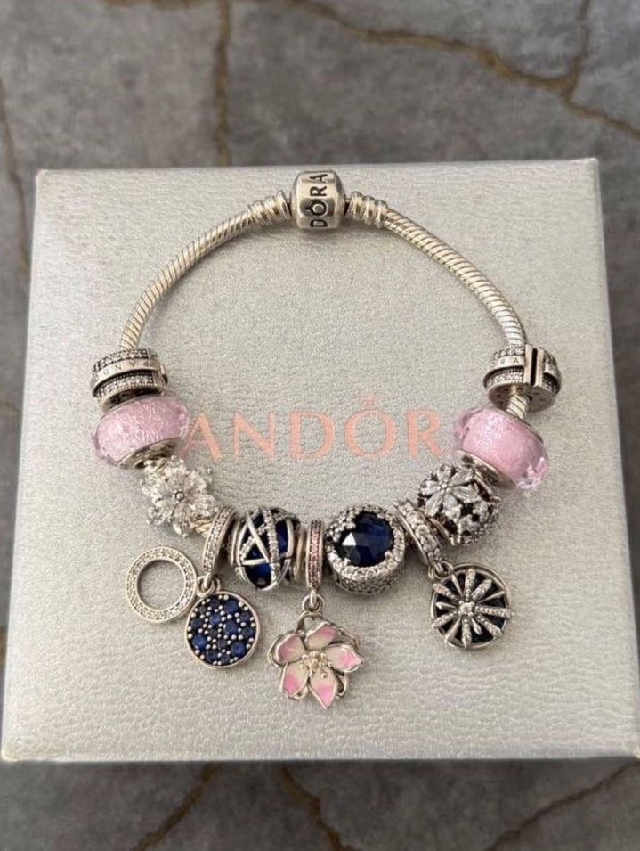 Orijinal Pandora Klips Charm - Görsel 3