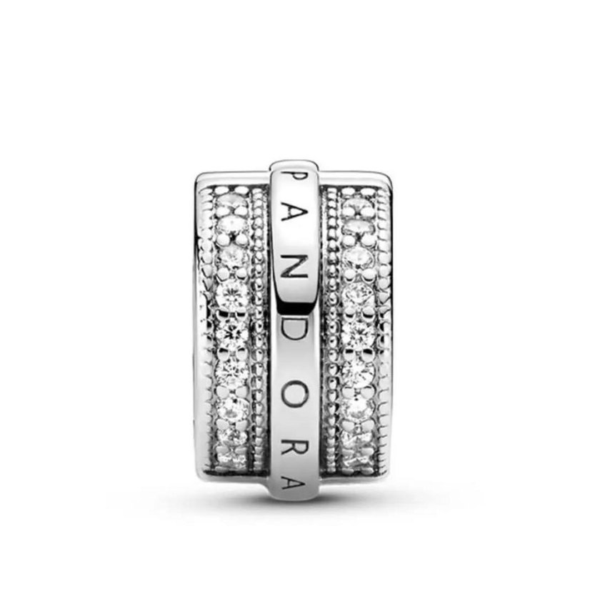 Orijinal Pandora Klips Charm - Görsel 2