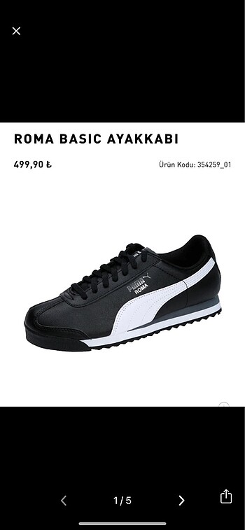 Puma ayakkabı 37