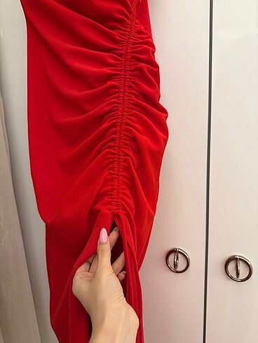 Zara Zara Kırmızı Elbise