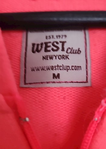 Neon Pembe Kapüşonlu Kadın Sweatshirt - Görsel 3