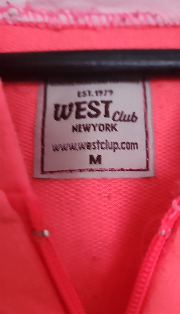 Neon Pembe Kapüşonlu Kadın Sweatshirt - Görsel 3