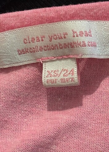 xs Beden Bershka Crop