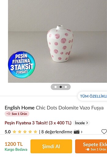 Beden pembe Renk Fuşya Vazo