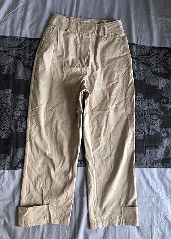 ipekyol Bej Yuksek Bel Pantolon