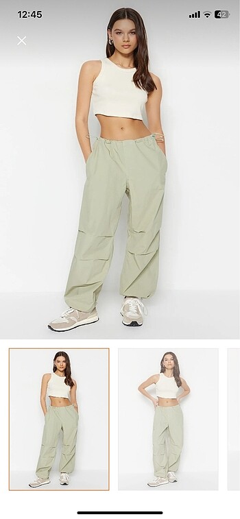 TRENDYOLMİLLA PARAŞÜT PANTOLON