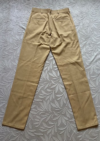 Veymus Tekstil Krem Kumaş Pantolon - Görsel 2