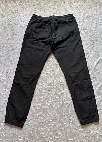 LCW Xsıde Marka Siyah Spor Kumaş Pantolon - Görsel 2