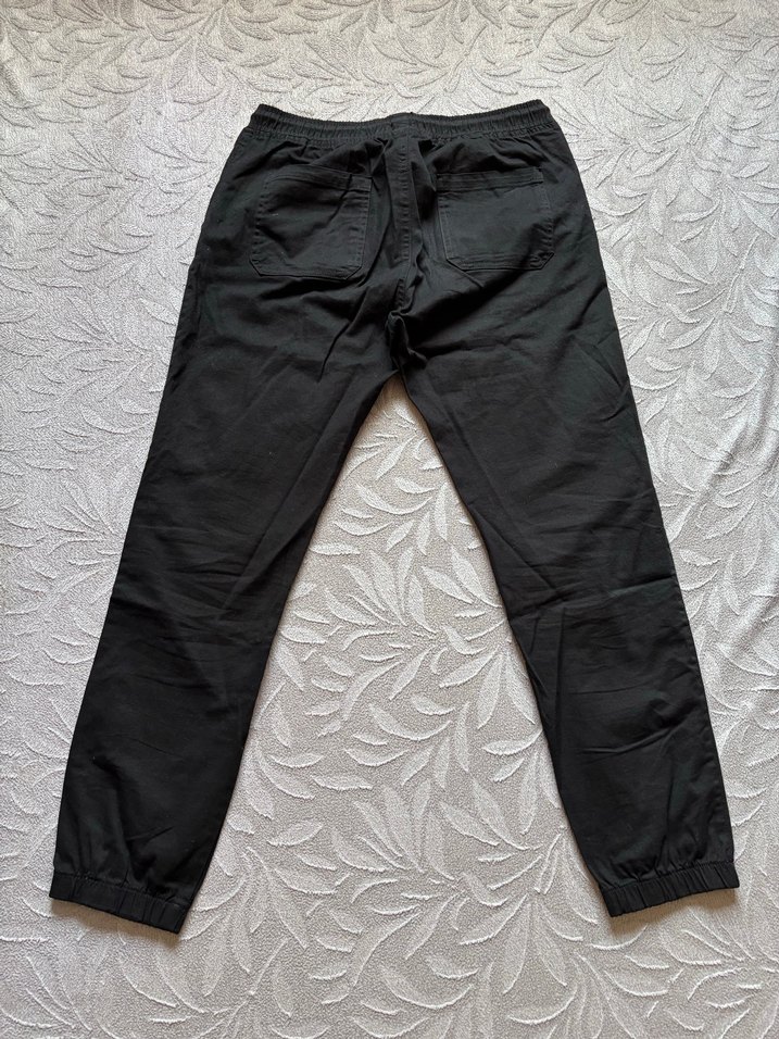 LCW Xsıde Marka Siyah Spor Kumaş Pantolon - Görsel 2