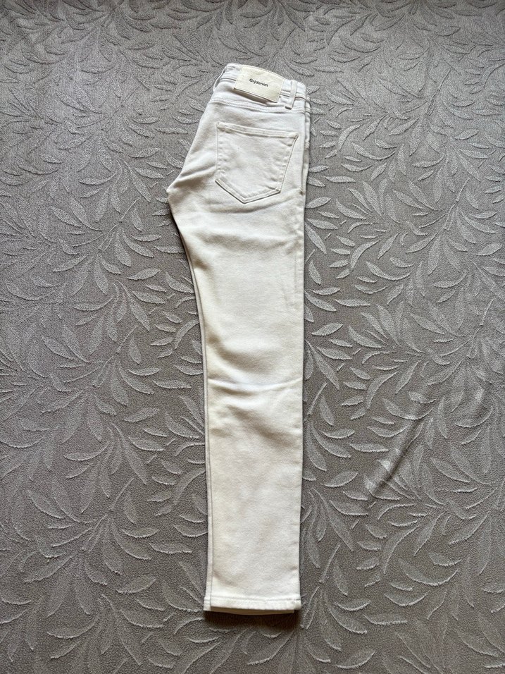 Grj Denim Marka Beyaz Jean - Görsel 3