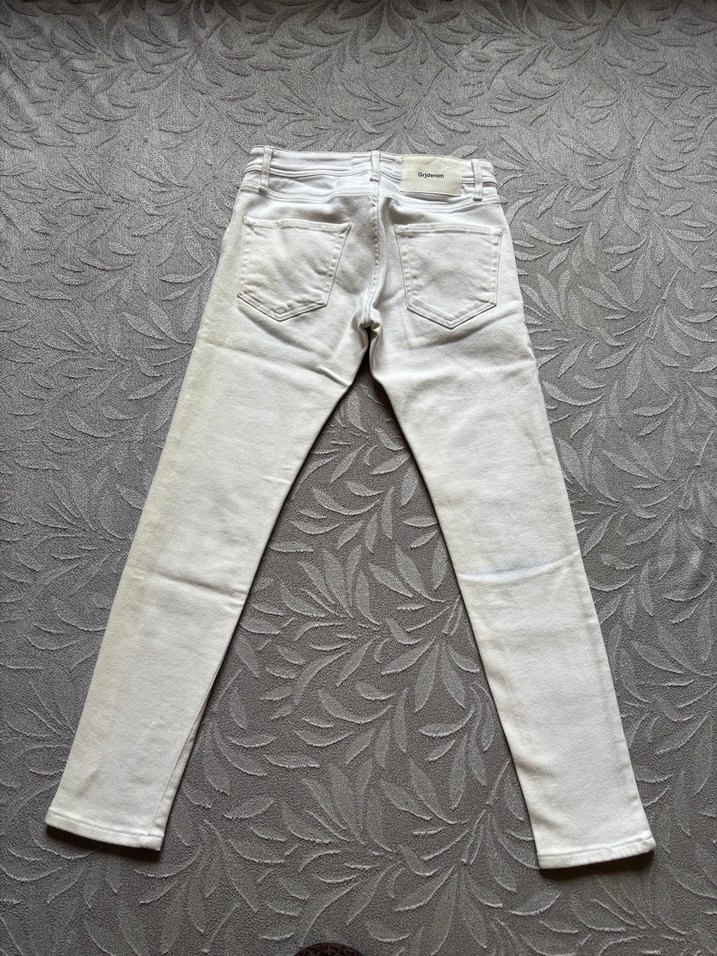 Grj Denim Marka Beyaz Jean - Görsel 2