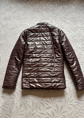 Tuçi Marka Kahverengi Deri Ceket - Görsel 2