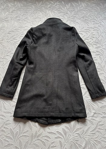 Hello 7 Marka Siyah Kaşe Kaban - Görsel 2