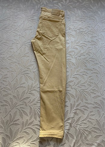 Mango Marka Krem Jean - Görsel 3